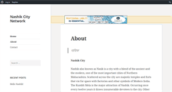 Desktop Screenshot of nashik.net