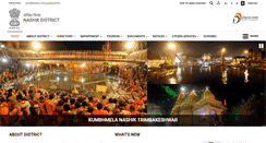 Desktop Screenshot of nashik.gov.in